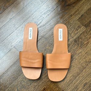 Cleaning out. Hardly warn sandals